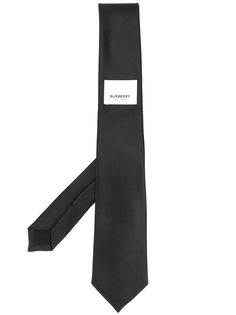 Burberry галстук с логотипом