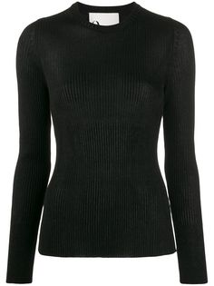 8pm приталенный топ с длинными рукавами