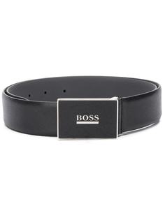 BOSS ремень с тисненой пряжкой