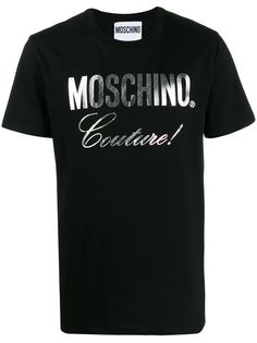 Moschino футболка с логотипом