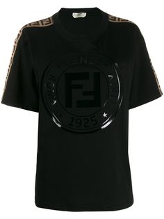 Fendi футболка с принтом Fendi