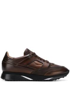 Santoni кроссовки на шнуровке