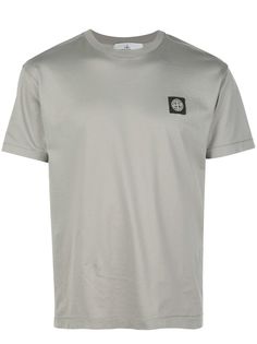 Stone Island футболка из джерси с логотипом