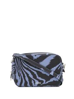 GANNI zebra print mini bag