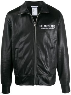 Helmut Lang спортивная куртка с контрастной полоской