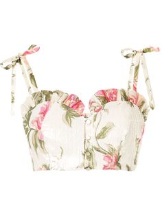 Alice McCall топ Salvatore с цветочным принтом