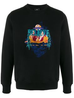 PS Paul Smith толстовка с вышивкой