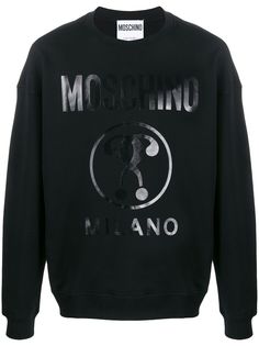 Moschino double question mark sweatshirt