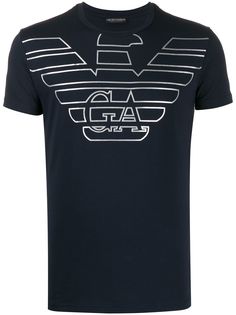 Emporio Armani футболка с принтом