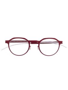 Mykita MYKITA ARMSTRONG 412 CRANBERRY Leather/Fur/Exotic Skins->Leather