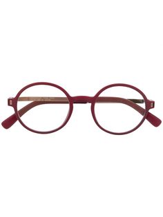 Mykita MYKITA PEONY 447 MH43 NEWAUBERGINE Leather/Fur/Exotic Skins->Leather