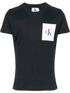 Calvin Klein Jeans футболка с нашивкой-логотипом