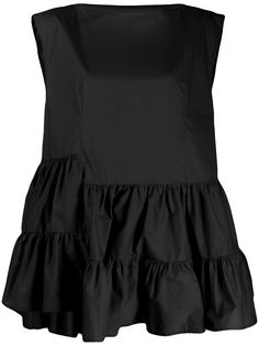 Mm6 Maison Margiela топ с оборками