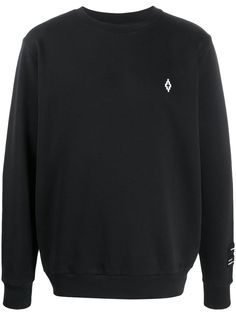 Marcelo Burlon County Of Milan толстовка с вышитым логотипом