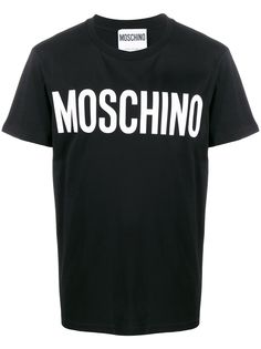 Moschino футболка с логотипом