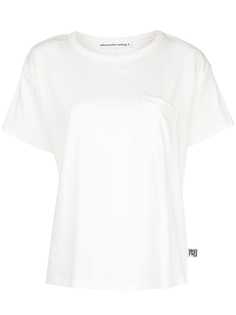 T By Alexander Wang футболка с накладным карманом
