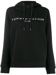 Tommy Hilfiger embroidered logo hoodie