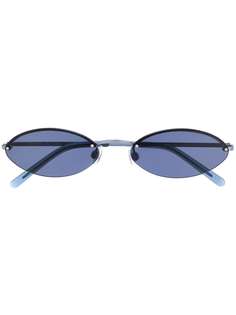 Marc Jacobs Eyewear солнцезащитные очки в овальной оправе