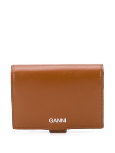 GANNI logo wallet