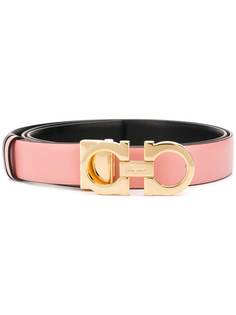 Salvatore Ferragamo двусторонний ремень Gancini