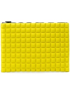 No Ka Oi chocolate bar quilted clutch