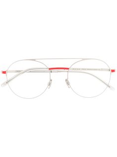 Mykita MYKITA ERI 387 SILVER/RYSTYRED Leather/Fur/Exotic Skins->Leather