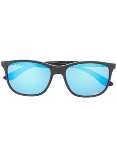 Ray-Ban солнцезащитные очки с зеркальными линзами
