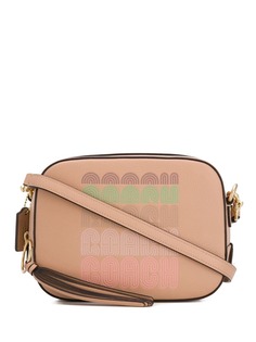 Coach каркасная сумка с логотипом