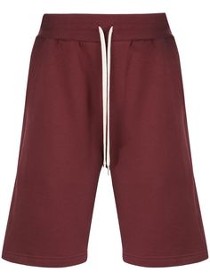 John Elliott спортивные шорты Crimson прямого кроя