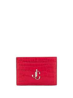 Jimmy Choo картхолдер Umika с тиснением под кожу крокодила