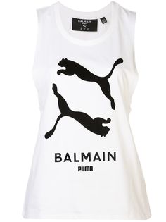Puma топ без рукавов с логотипом из коллаборации с Balmain