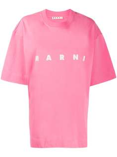Marni logo print T-shirt