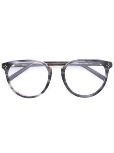 Chloé Eyewear очки с овальной оправой