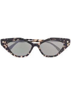 Mykita солнцезащитные очки Gapi в оправе кошачий глаз