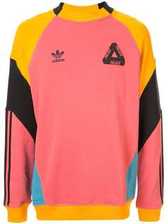 Palace толстовка с логотипом adidas