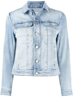 Zadig&Voltaire джинсовая куртка с вышивкой