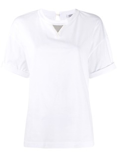 Brunello Cucinelli футболка с цепочкой