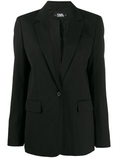Karl Lagerfeld пиджак Piquet строгого кроя