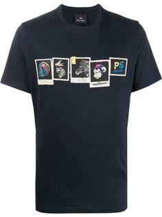 PS Paul Smith футболка с принтом Polaroid