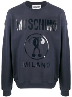 Moschino double question mark sweatshirt