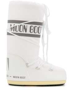 Moon Boot tall logo printed boots