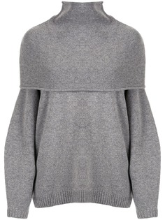 Le Ciel Bleu трикотажный джемпер Capelet