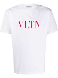 Valentino футболка с логотипом VLTN