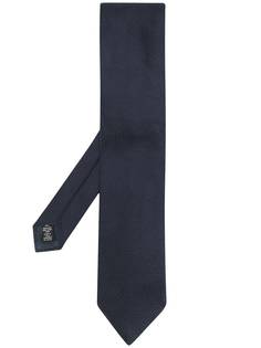 Ermenegildo Zegna галстук с вышивкой