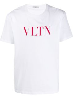 Valentino футболка с логотипом VLTN