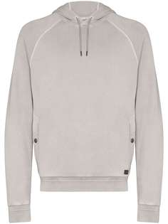 Z Zegna raglan sleeve cotton hoodie