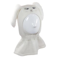 Шапка-шлем "Ушастик" Totti, белый