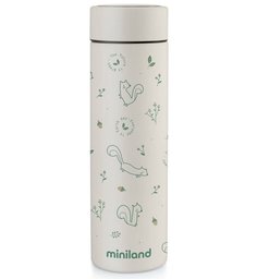 Детский термос для еды и жидкостей Miniland Natur Thermos Chip "Бурундук", 450 мл