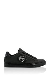 Черные кеды Philipp Plein