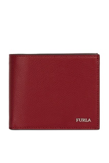 Красный кожаный кошелек Marte Furla